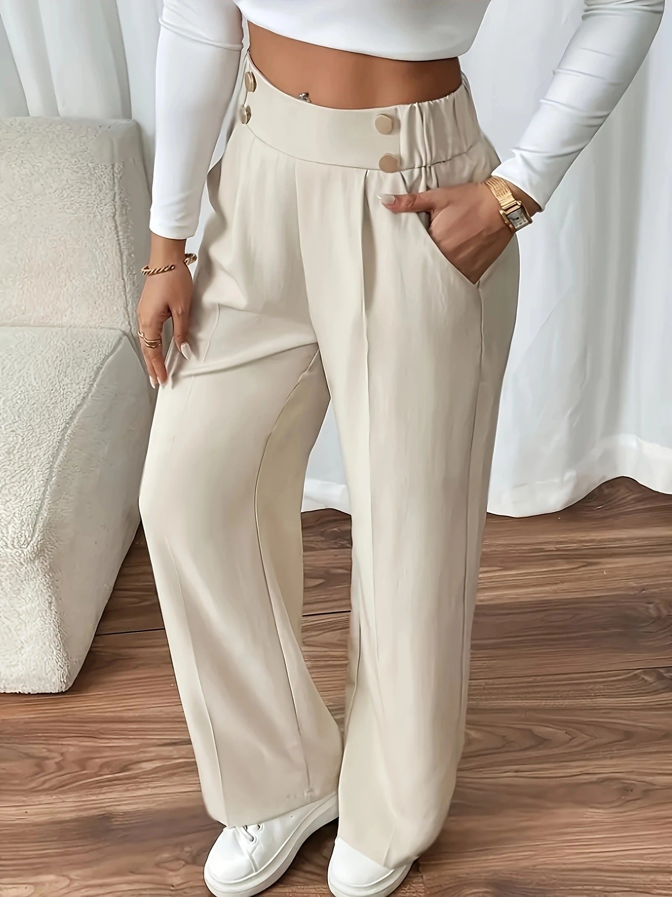 Pantalon Chic Décontracté