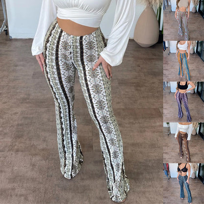 Pantalon Slim Femme Extensible
