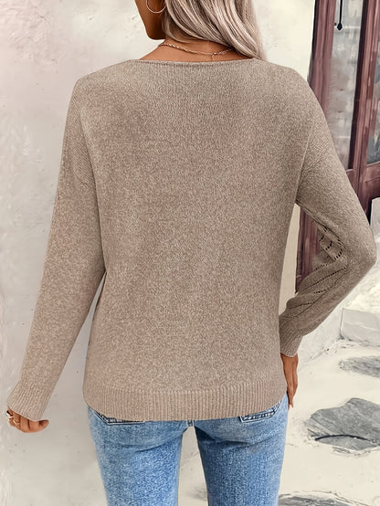 Pull décontracté à manches longues